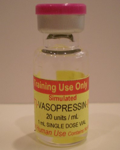 Simulated Vasopressin Preloaded Syringe (5 syringes/unit)